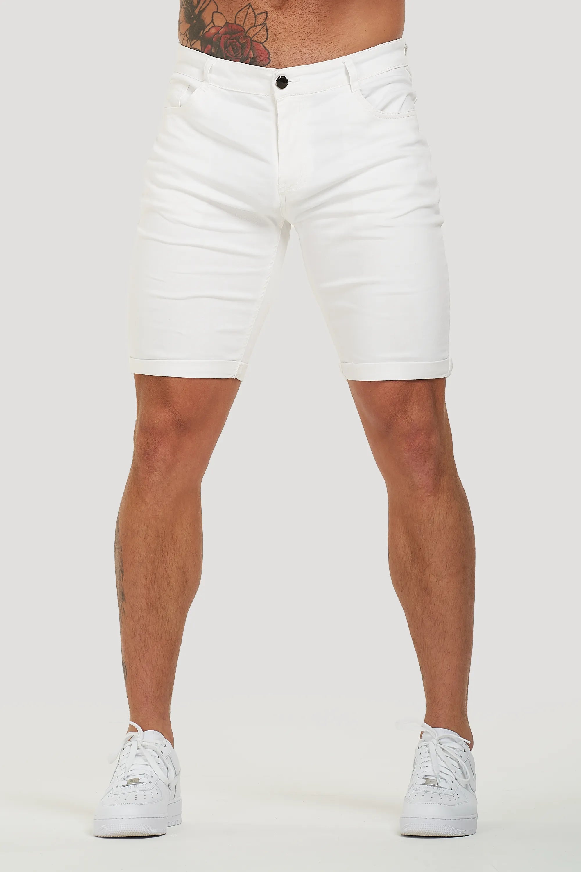 DE LORENZO SHORTS - WIT - Afbeelding 7