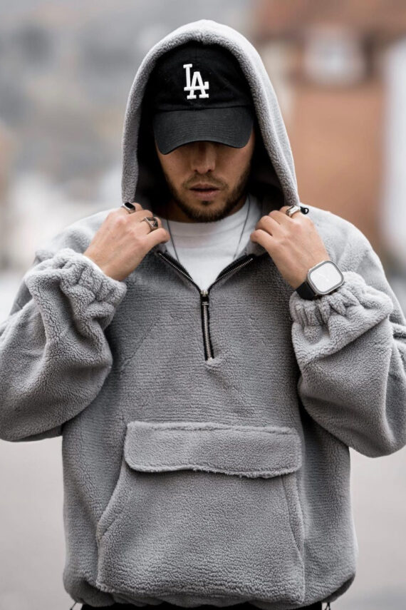 Sweat à capuche polaire zippé - Frilivin
