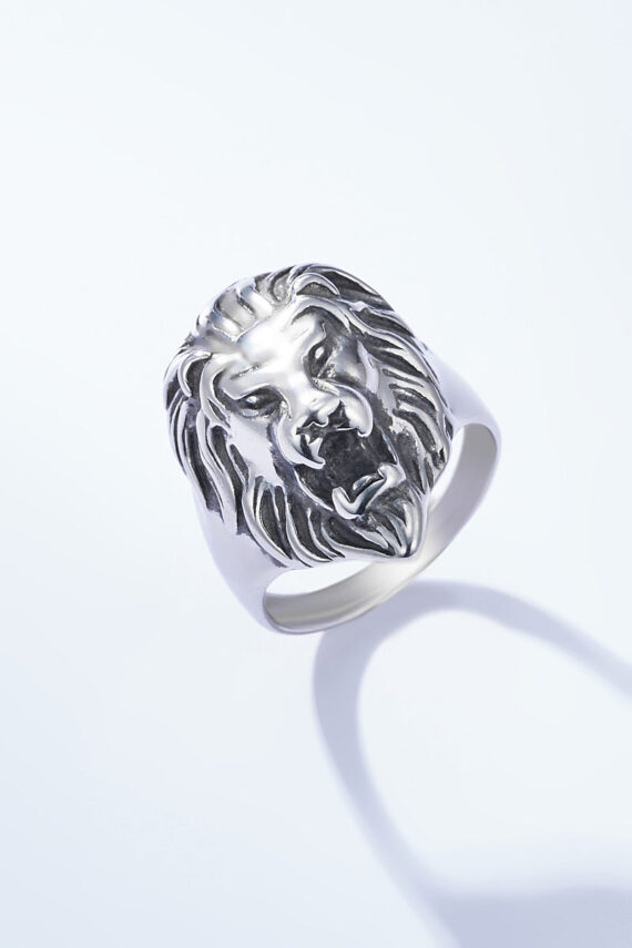 Leeuwenkop ring