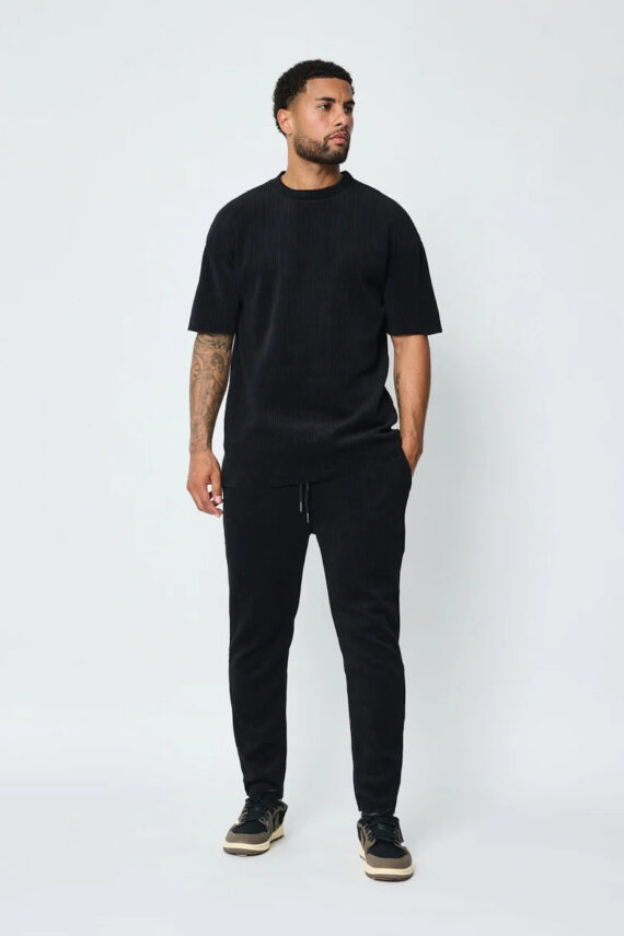 Ensemble plissé t-shirt et pantalon