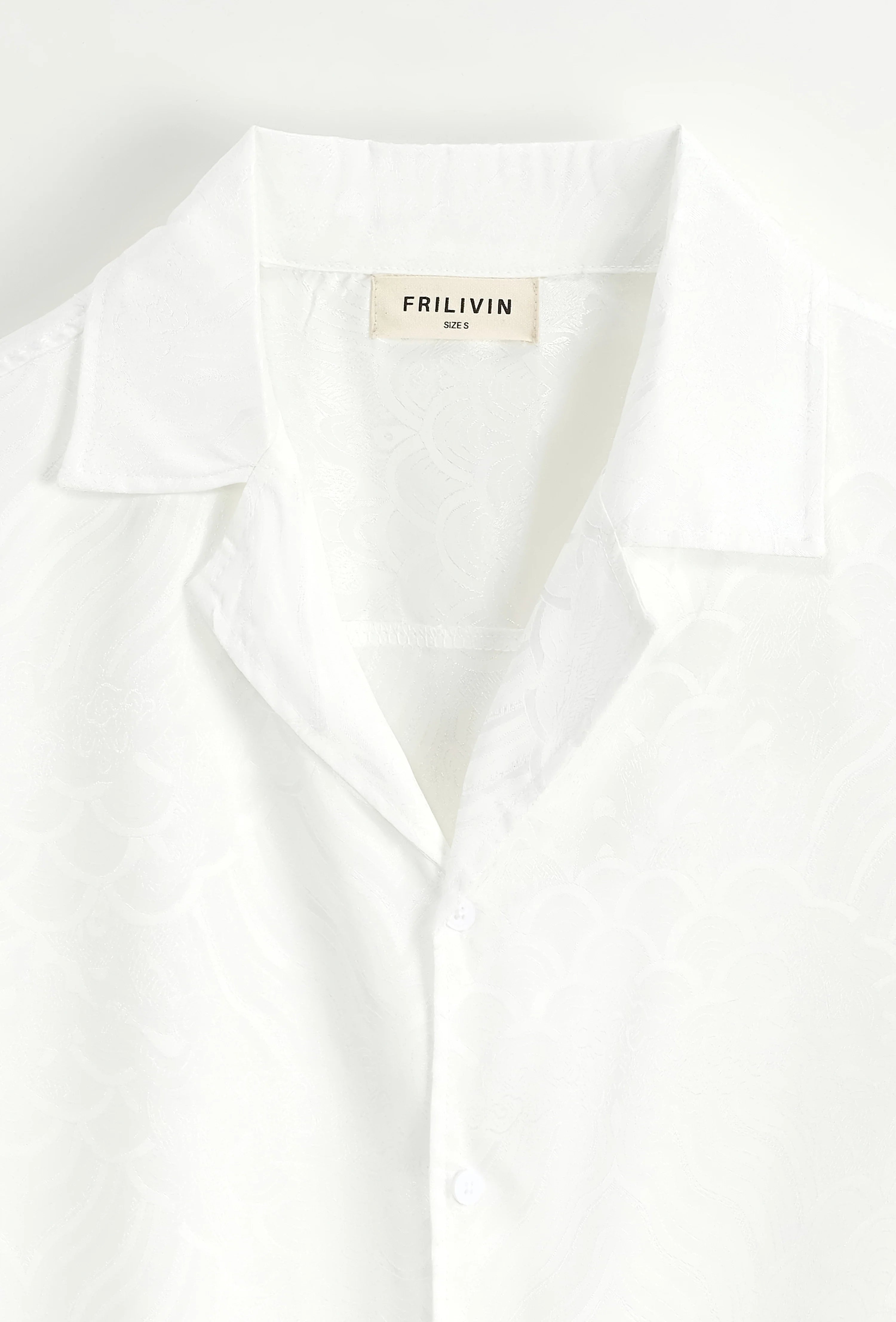 Set van effen shirt en korte broek met patroon - Afbeelding 10