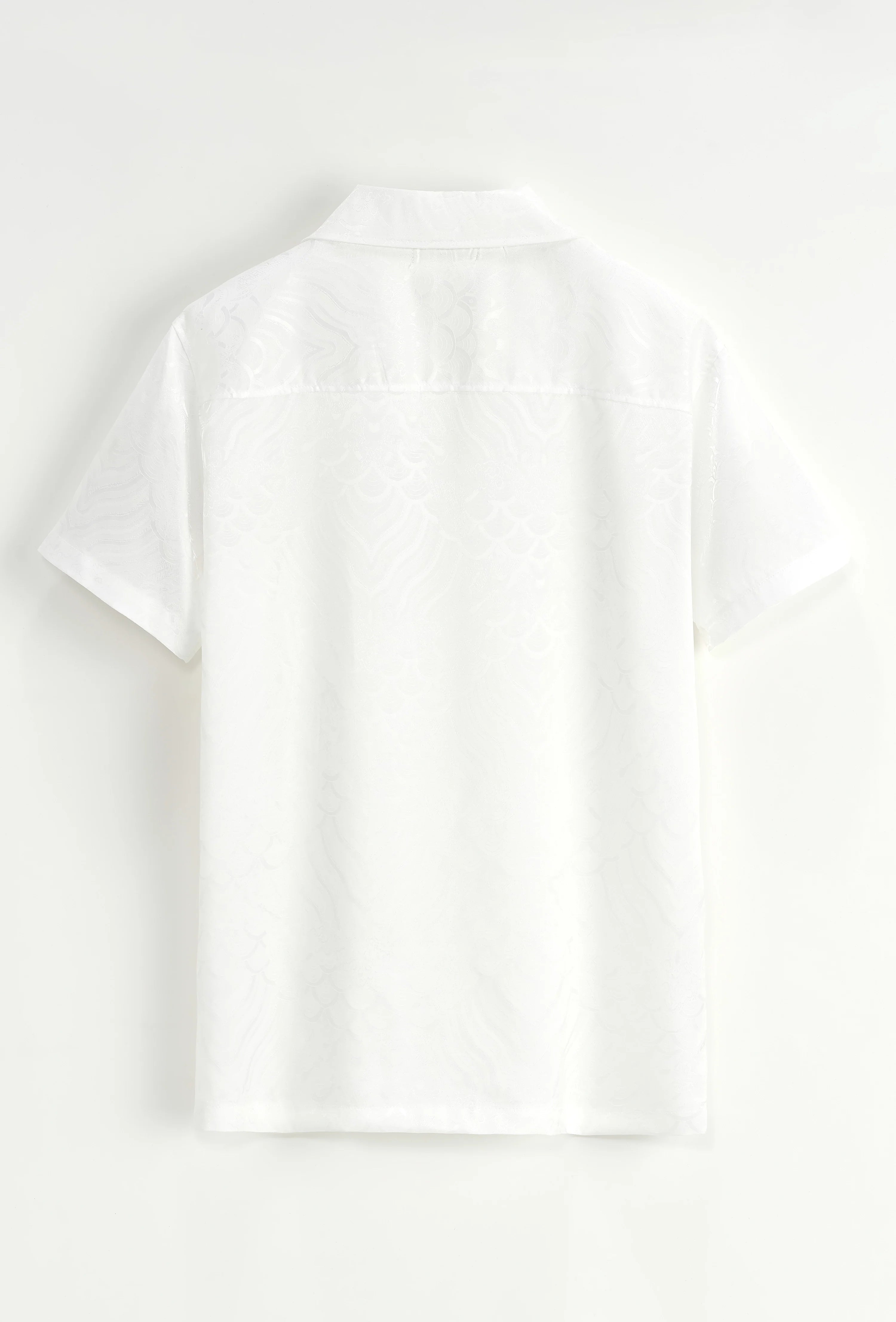 Set van effen shirt en korte broek met patroon - Afbeelding 11