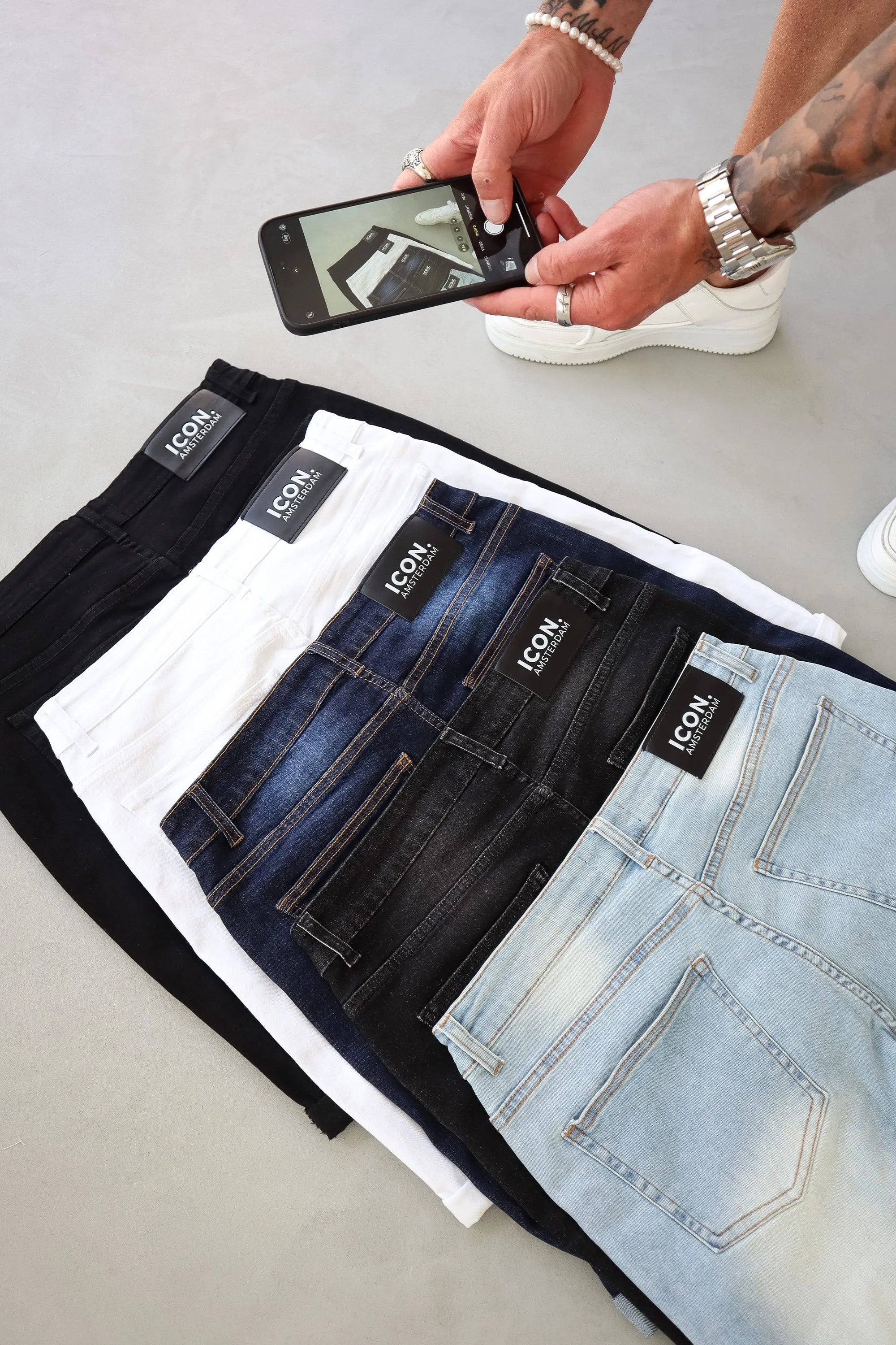 DE LORENZO SHORTS - WIT - Afbeelding 8