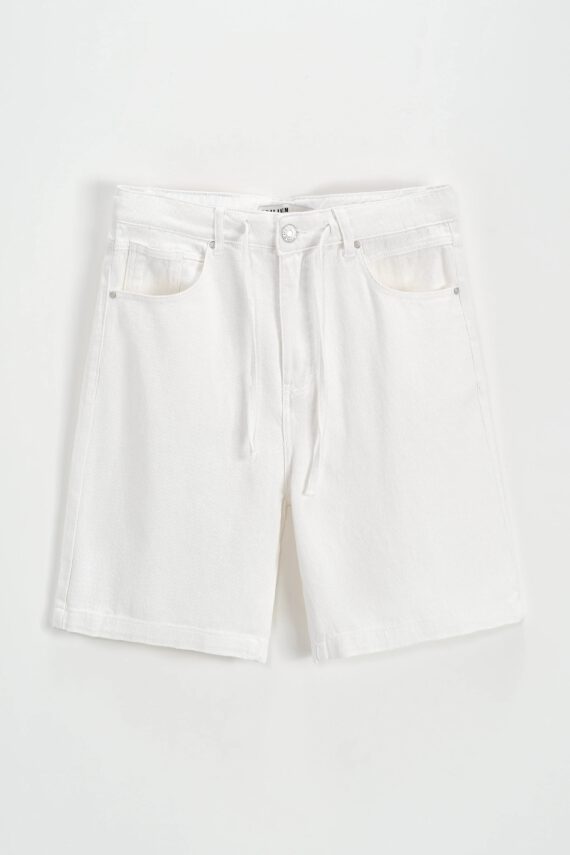 Denim korte broek