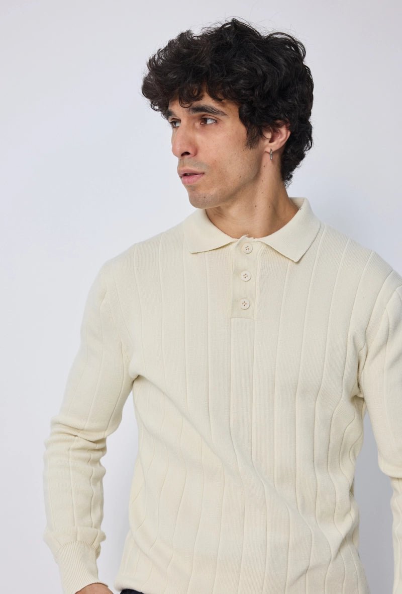 Poloshirt met knopen