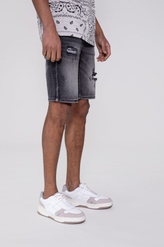 Denim korte broek