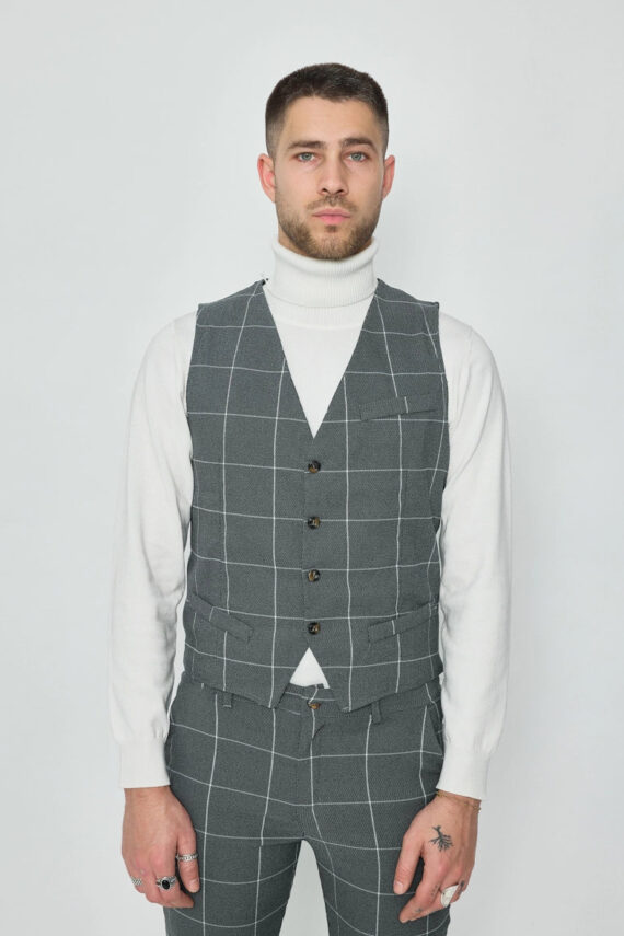 Trendy mouwloos jasje