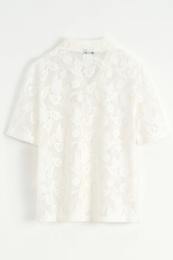 Overhemd met bloemenprint