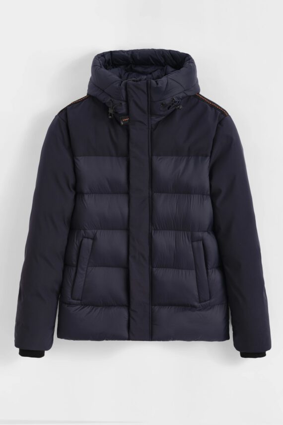 Trendy effen pufferjack