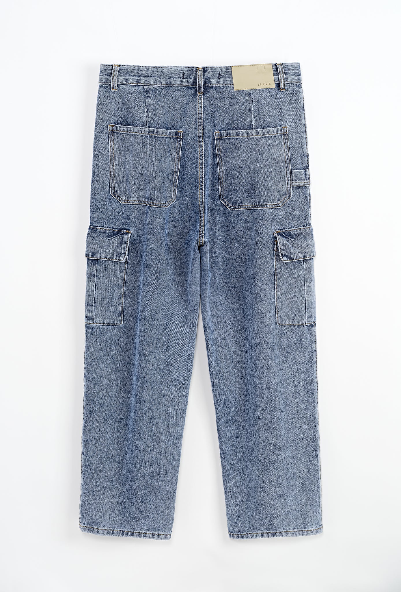 Jeans met rechte pijpen