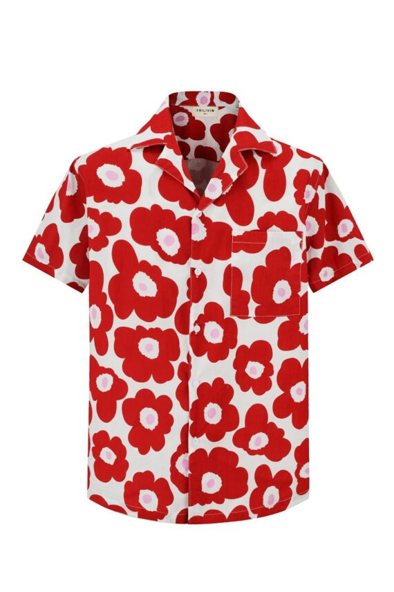 Live bloemen shirt