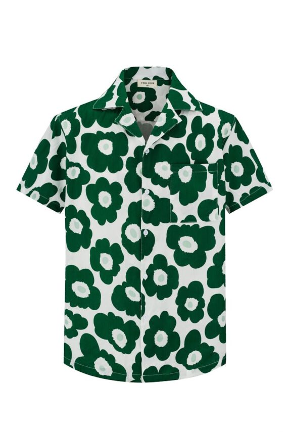 Live bloemen shirt