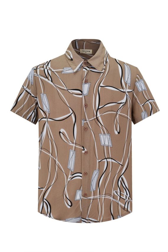 T-shirt met stedelijke grafische print