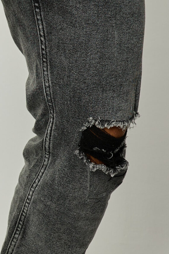 Regular fit gescheurde jeans