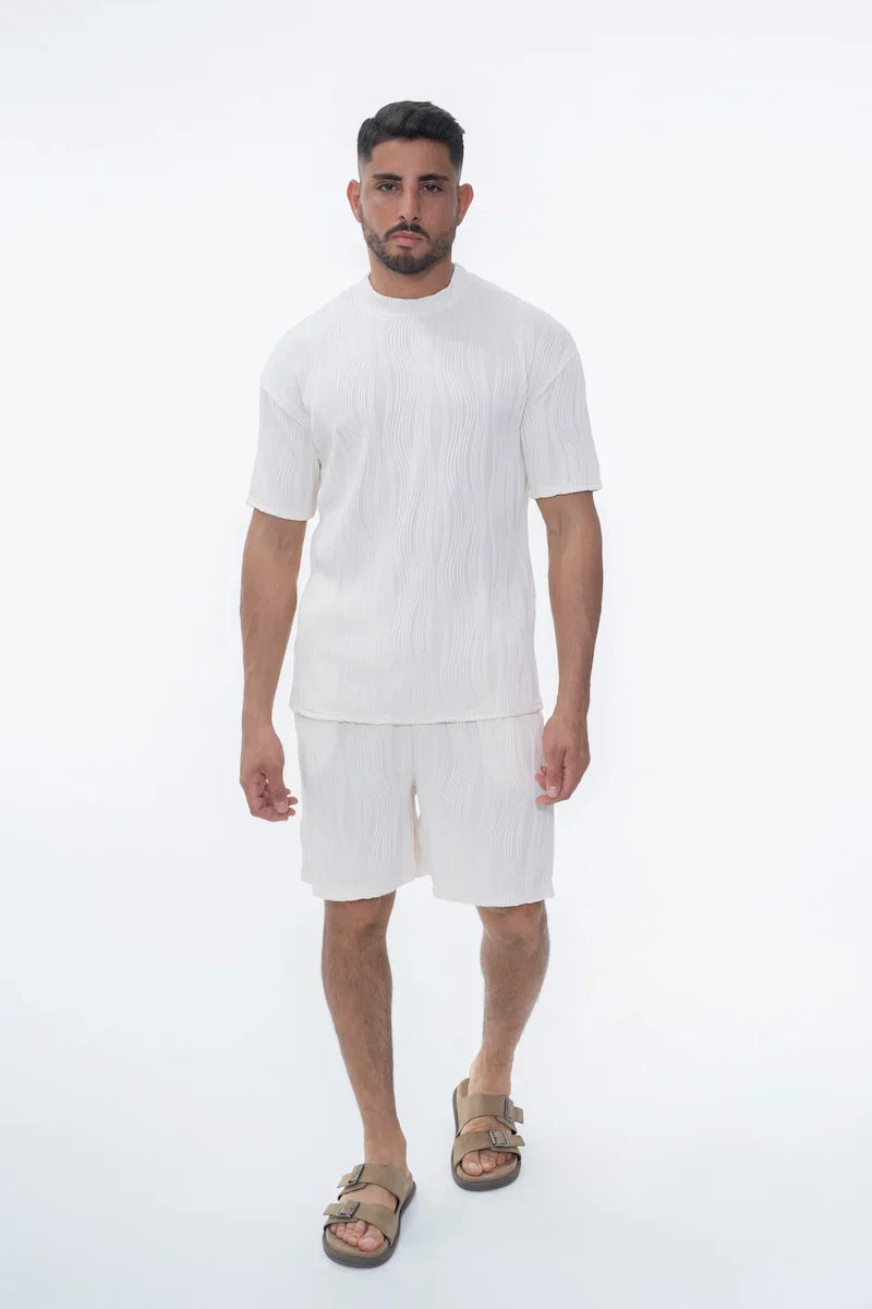 Set met effen shorts en t-shirt - Afbeelding 8