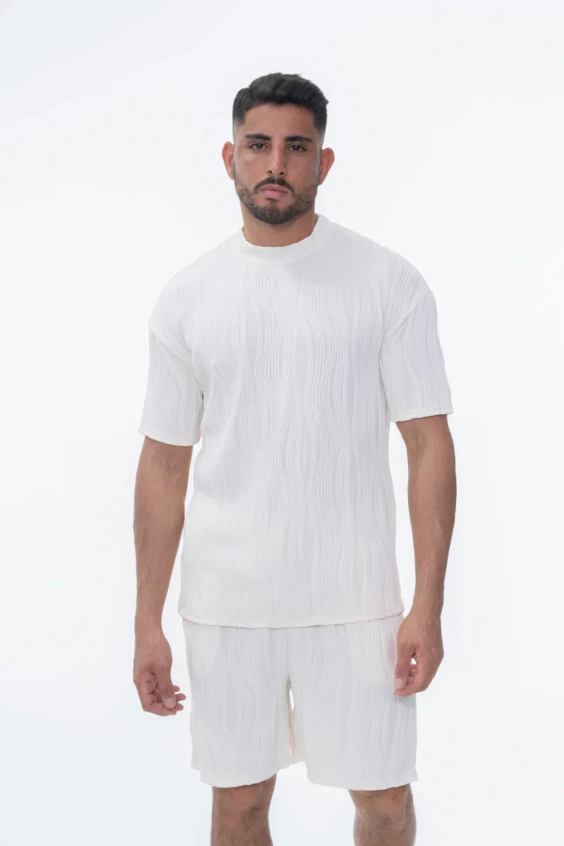 Set met effen shorts en t-shirt - Afbeelding 10