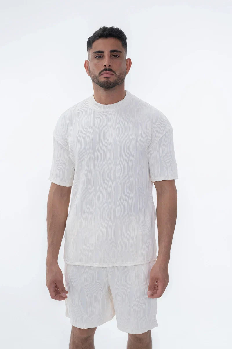 Set met effen shorts en t-shirt - Afbeelding 12