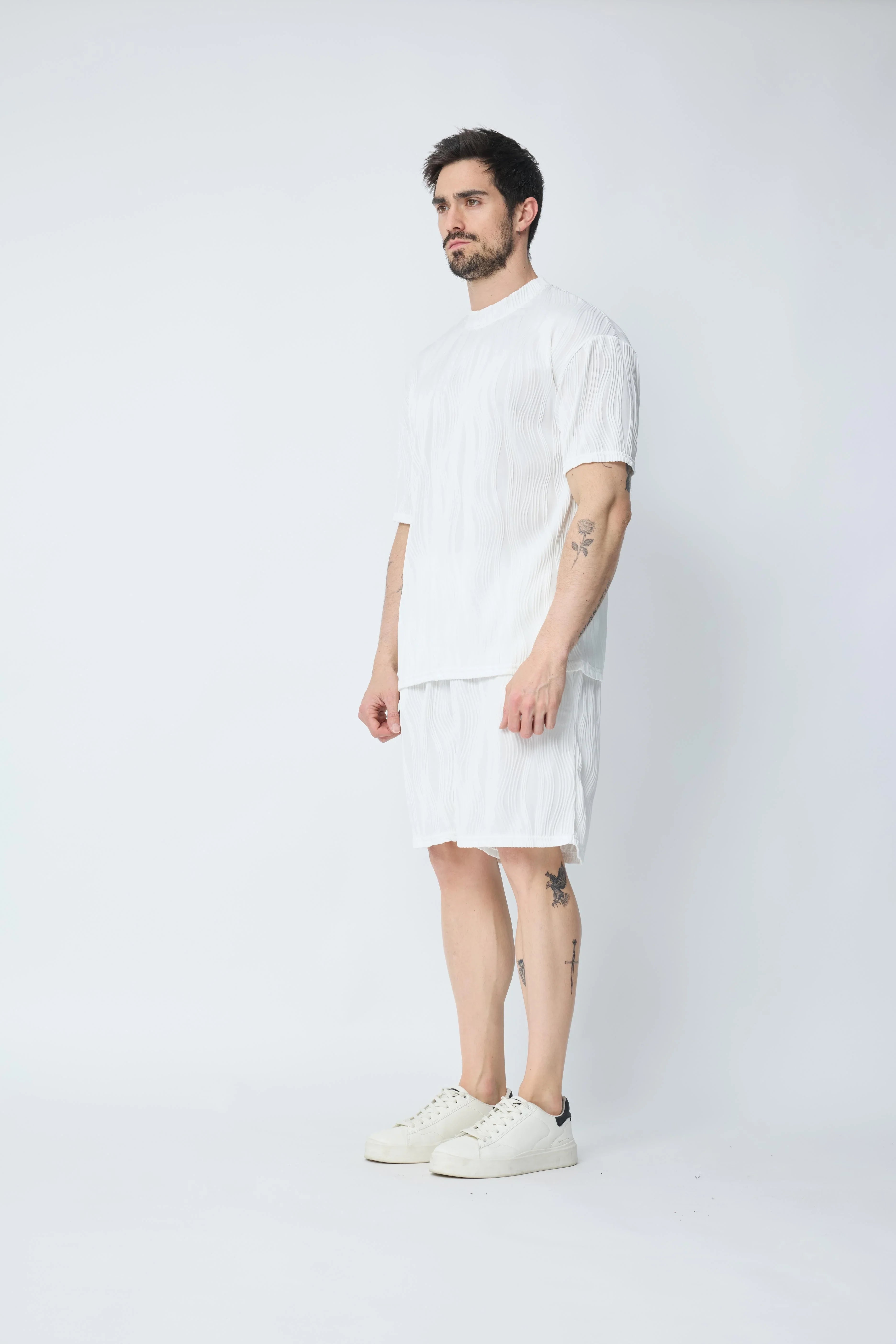 Set met effen shorts en t-shirt - Afbeelding 15