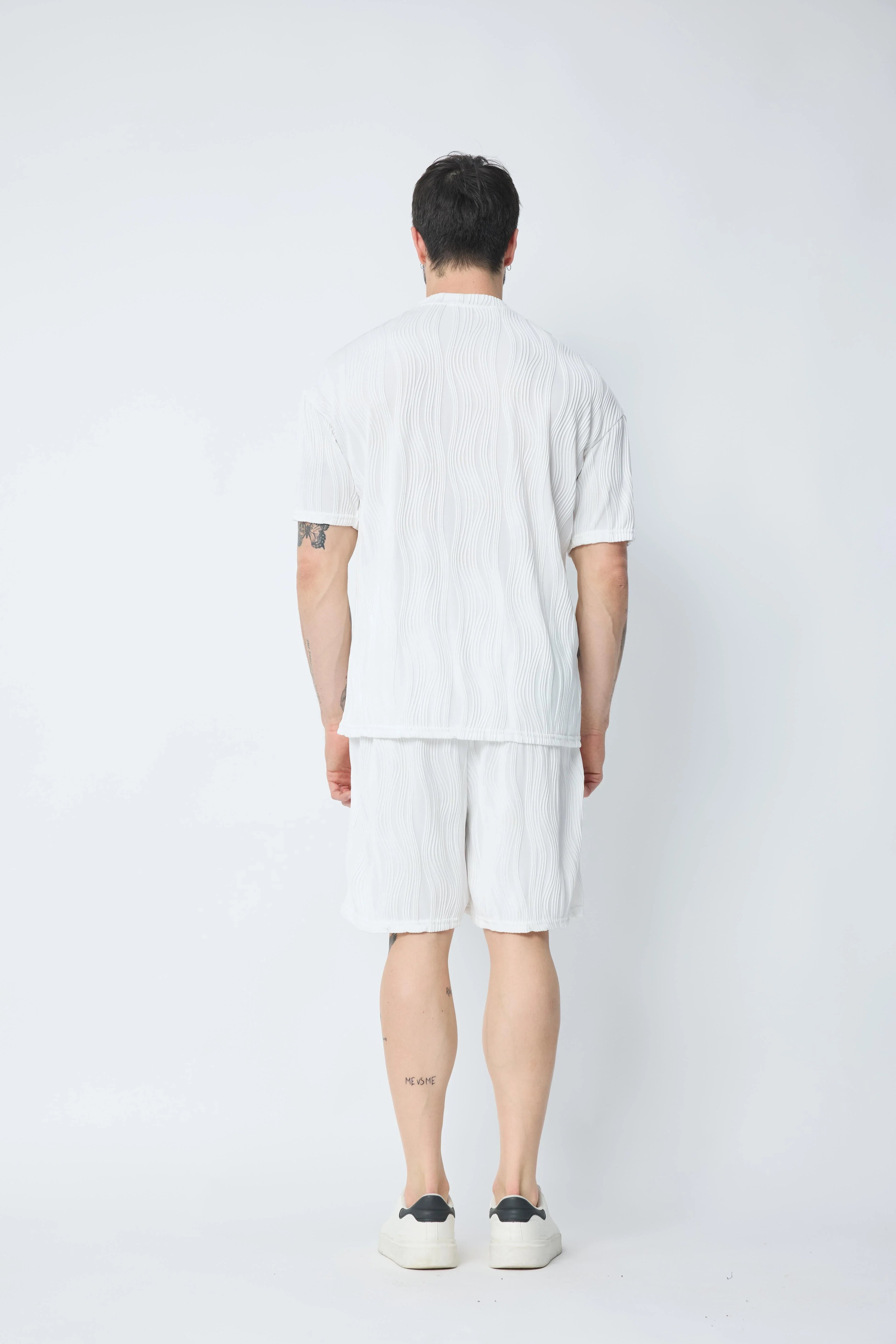 Set met effen shorts en t-shirt - Afbeelding 17