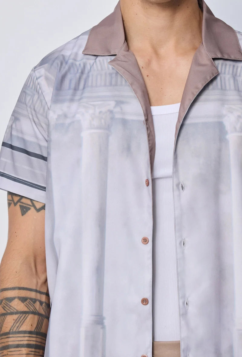 Shirt met korte mouwen en patroon - Afbeelding 9