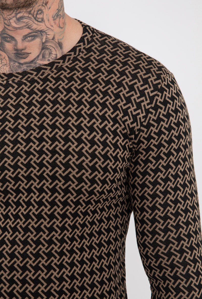 Grafisch T-shirt met lange mouwen - Afbeelding 6