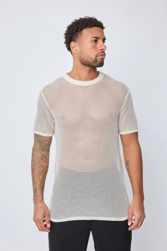 T-shirt met een gat