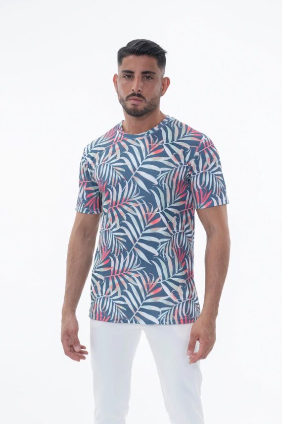 T-shirt met natuurmotieven