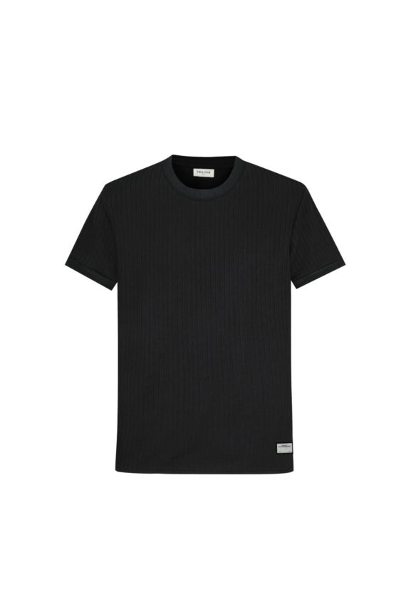 Geribbeld T-shirt