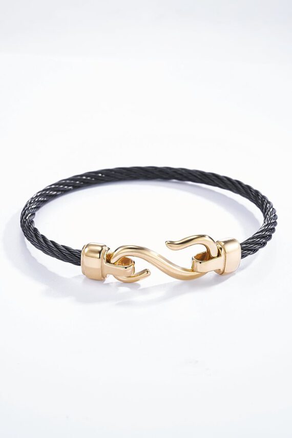 Armband cuir et acier