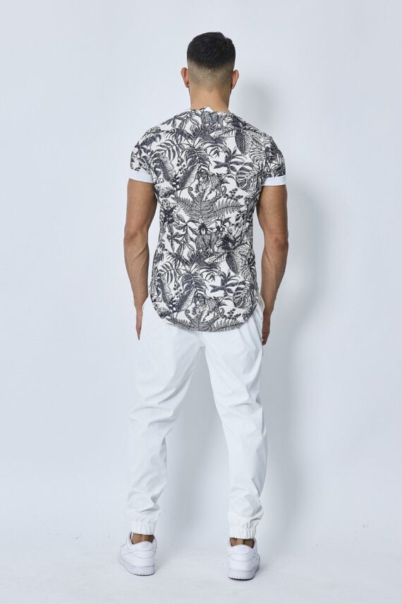 T-shirt met bloemenprint