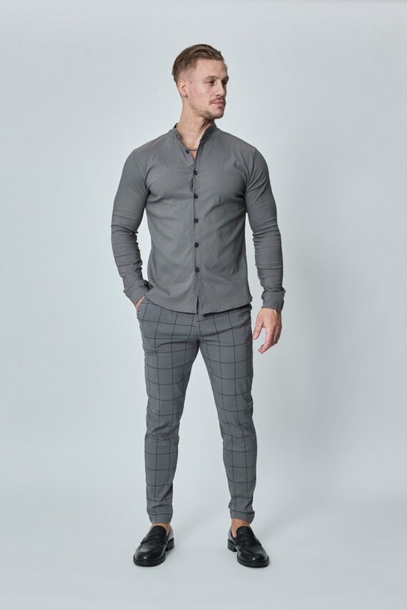 Geruite broek