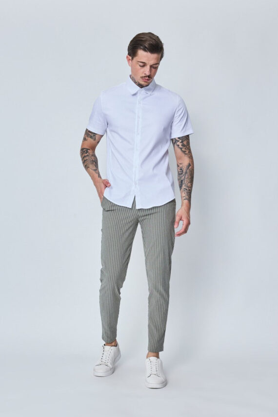 Geruite pantalon