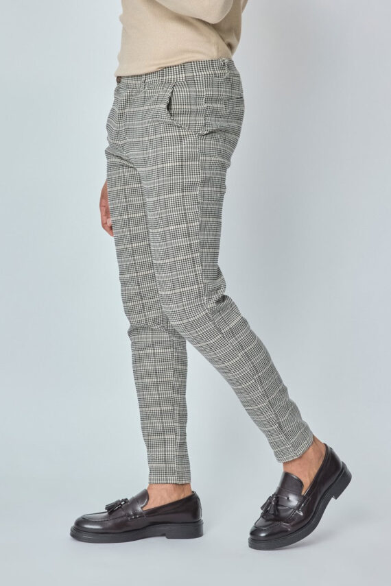 Trendy effen broek