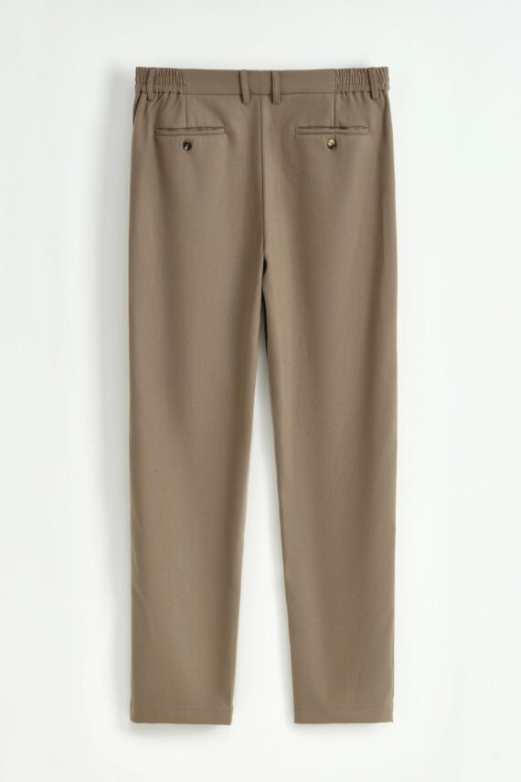 Effen broek met normale pasvorm