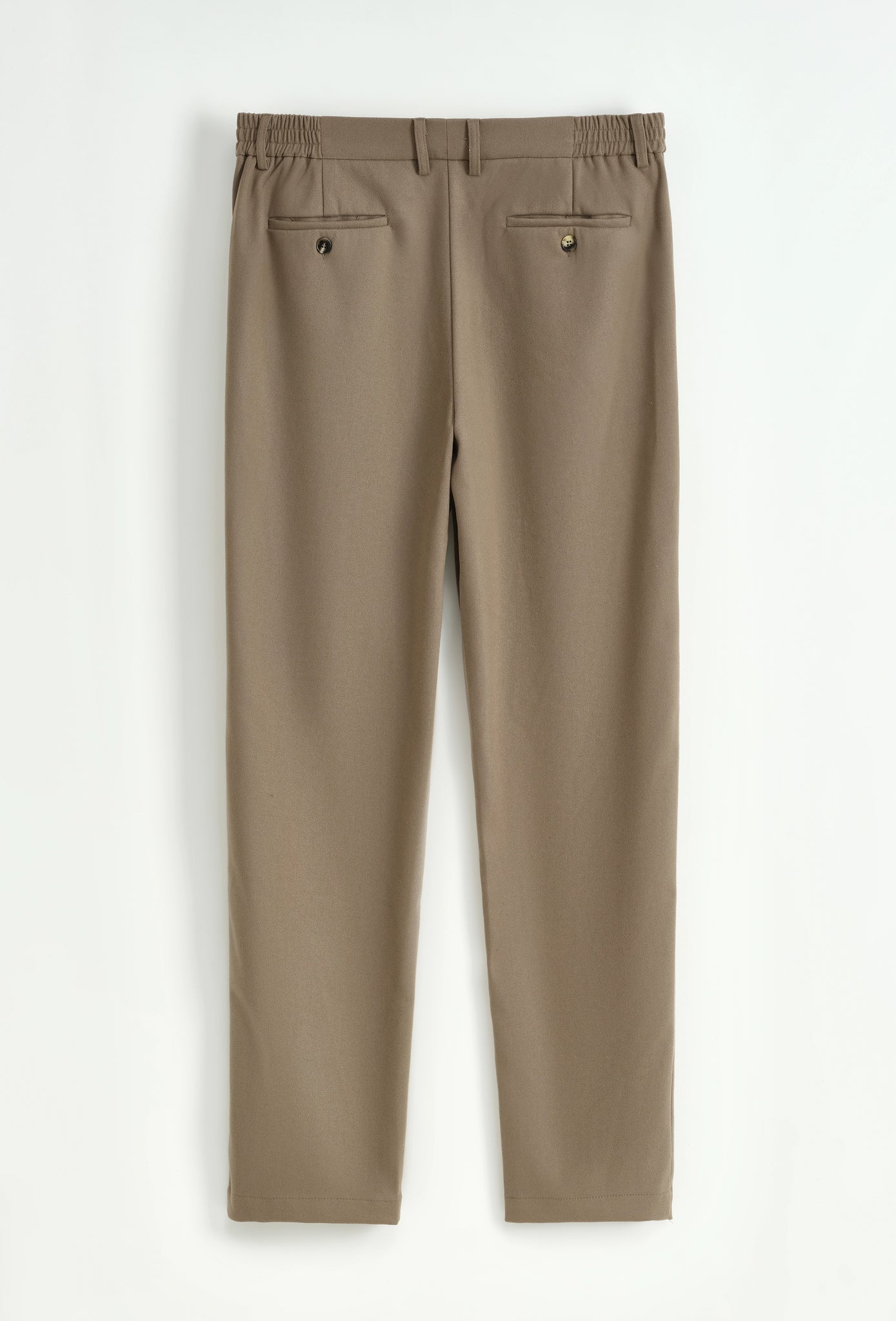 Effen broek met normale pasvorm