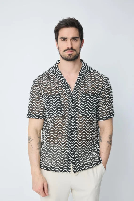 Chemise à manches courtes