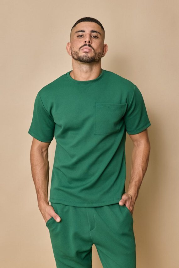 Dik effen t-shirt