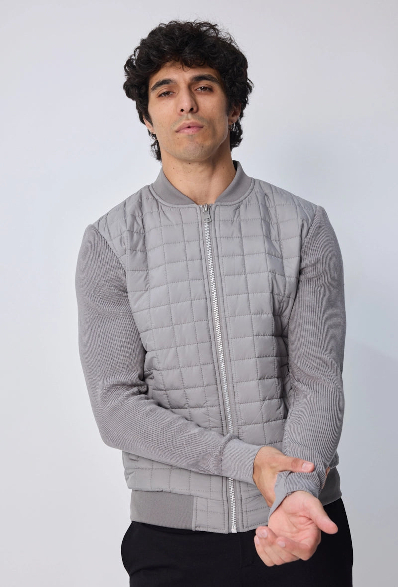 Veste bi-matière