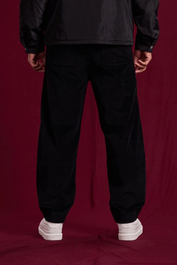 Effen gestreepte broek