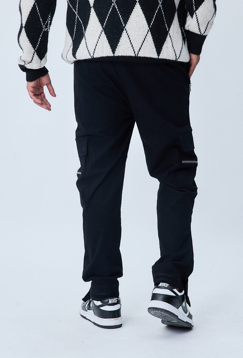 Jogger cargobroek met ritsdetail - Afbeelding 4