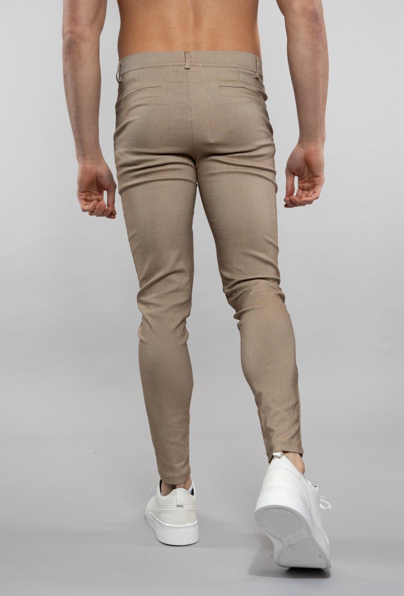 Gestreepte chino-broek - Afbeelding 3
