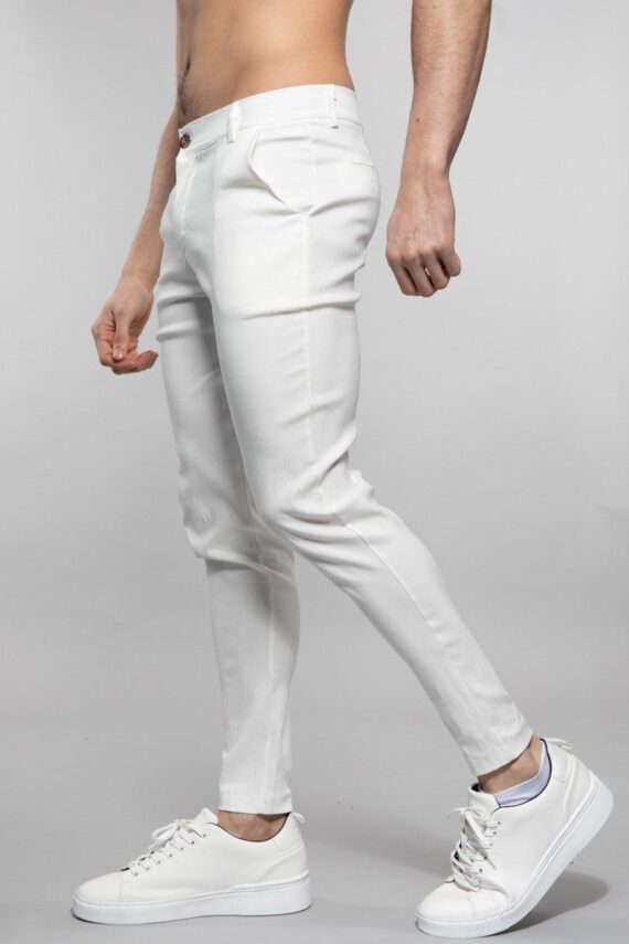 Slanke chinobroek
