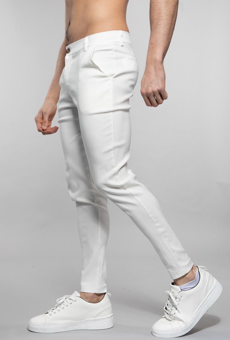Slanke chinobroek